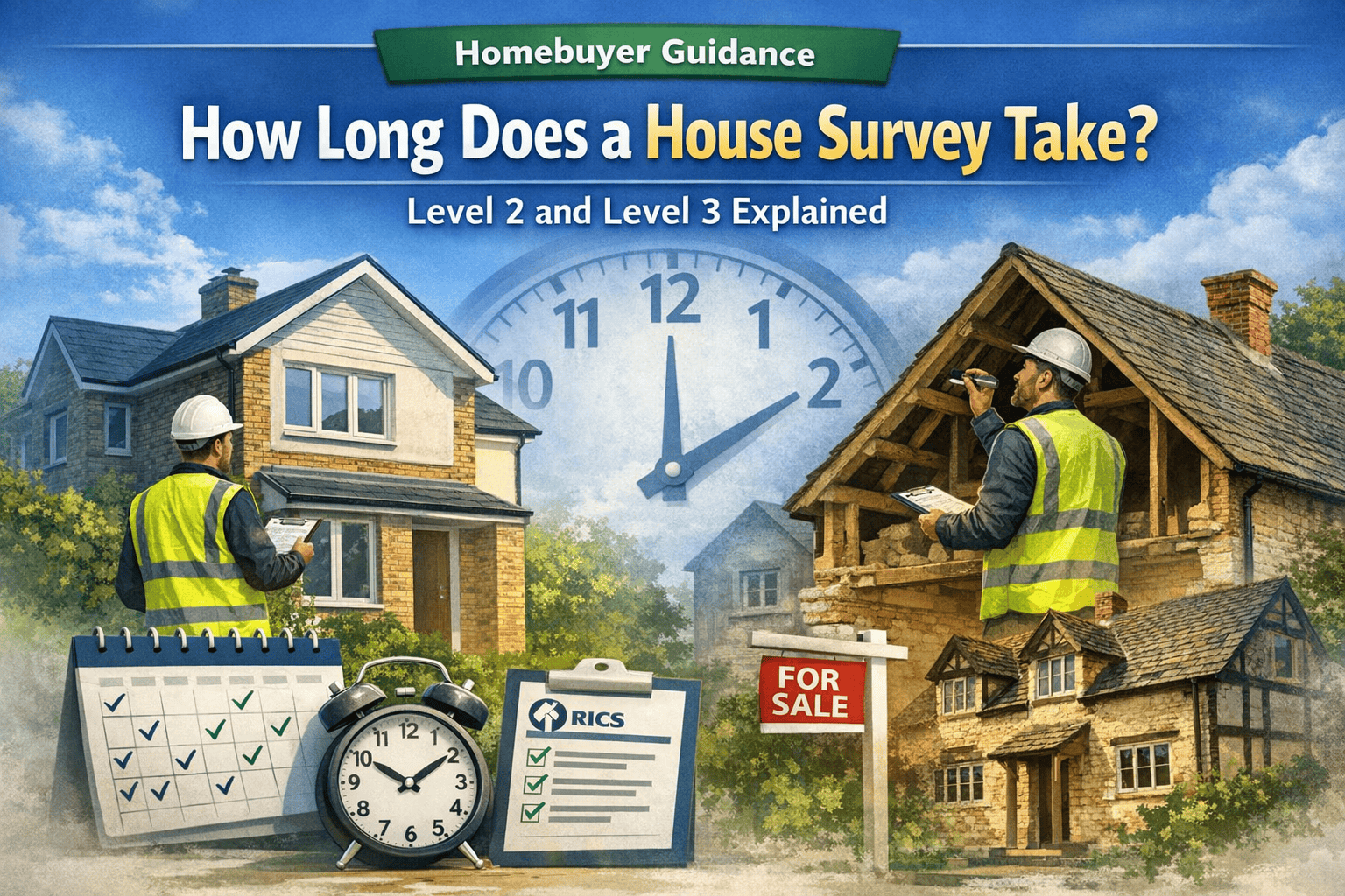 How Long Does a House Survey Take? | Lyman Marshall
